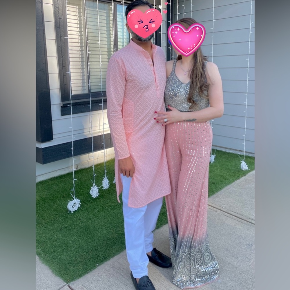 3 pierce Palazzo suit